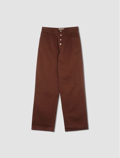 Pantaloni wide straight