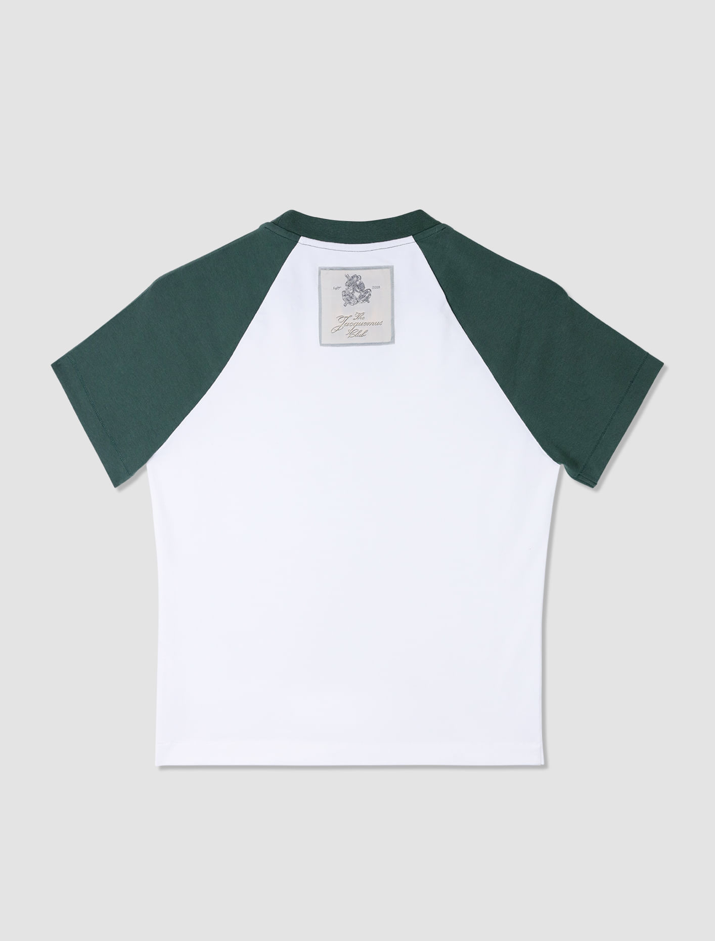 Shop Jacquemus The Mini Baseball T-shirt In Multi-green