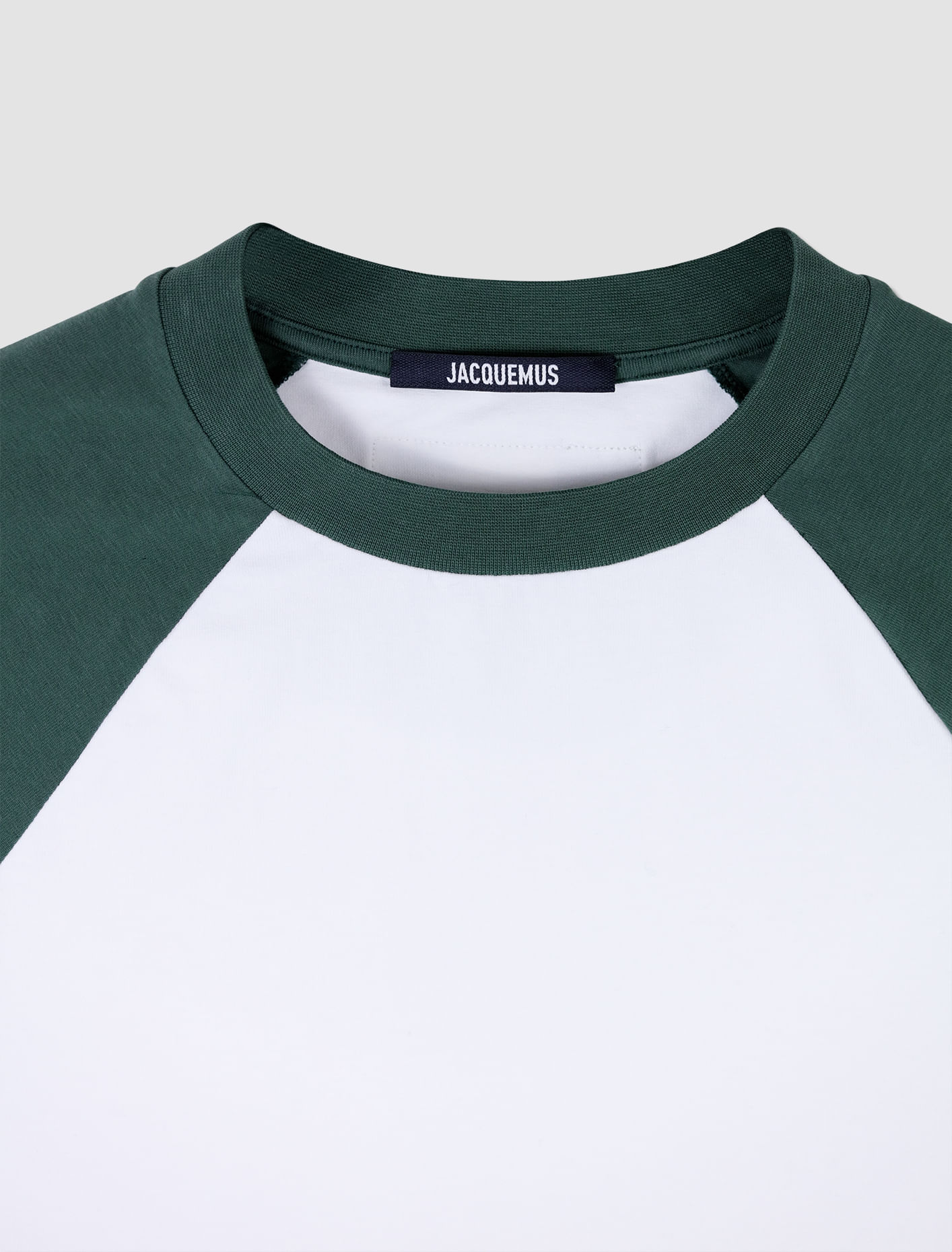 Shop Jacquemus The Mini Baseball T-shirt In Multi-green